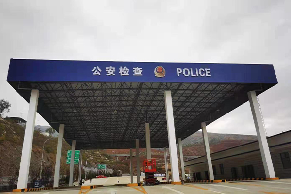 崇文网架结构屋顶